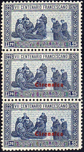 1925 - 1,25 azzurro lire ... 