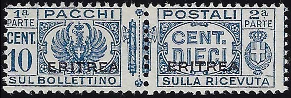 PACCHI POSTALI 1937 - 10 cent. ... 