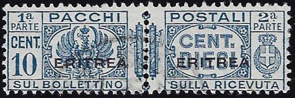 PACCHI POSTALI 1937 - 10 cent. ... 