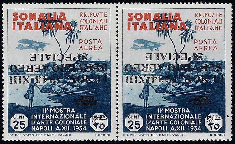 SERVIZIO AEREO 1934 - 25 cent. ... 