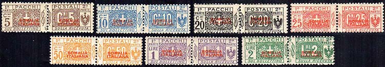 PACCHI POSTALI 1926/31 - Nodo di ... 