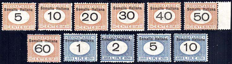 SEGNATASSE 1926 - Cifre nere in ... 