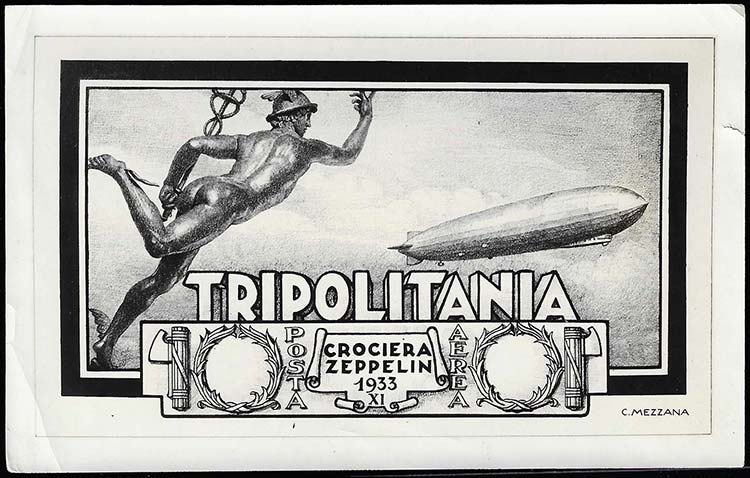 POSTA AEREA 1933 - Zeppelin, ... 