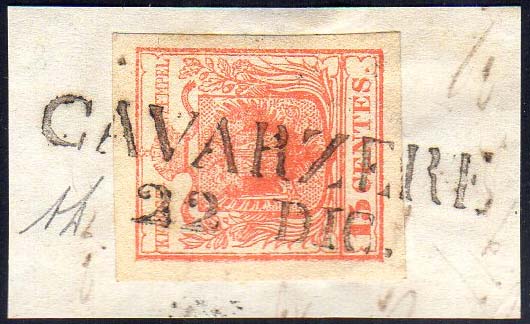 CAVARZERE, punti 9 - 15 cent. I ... 