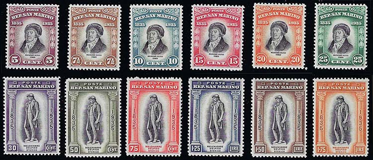 1935 - Delfico, serie completa ... 