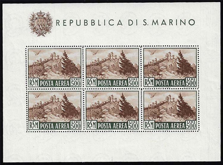 1951 - 500 lire Veduta (12), ... 