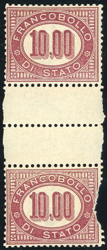 1875 - 10 lire Servizio, coppia ... 