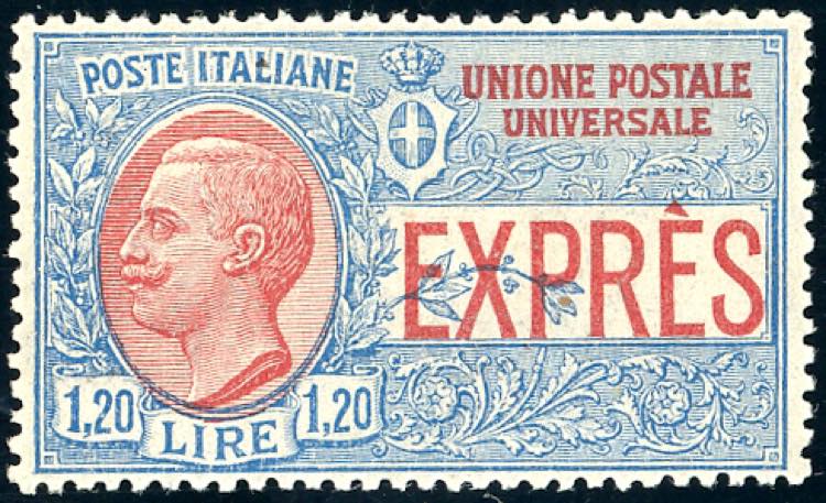 1922 - 1,20 lire, non emesso (8), ... 
