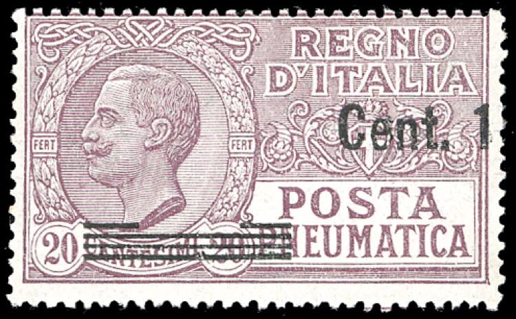 1927 - 15 cent. su 20 cent., solo ... 