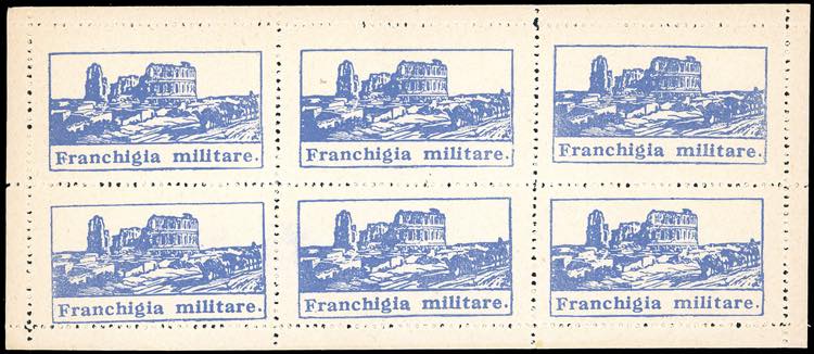 1943 - Franchigia, azzurro ... 