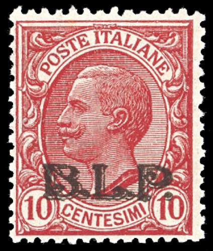 1922/23 - 10 cent. rosa Leoni, ... 