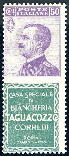 1924 - 50 cent. Tagliacozzo (17), ... 