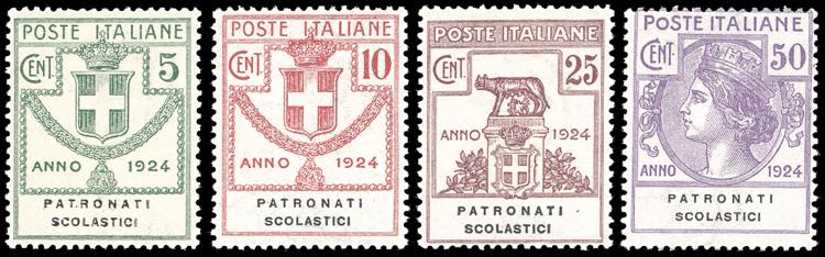 PATRONATI SCOLASTICI 1924 - Serie ... 