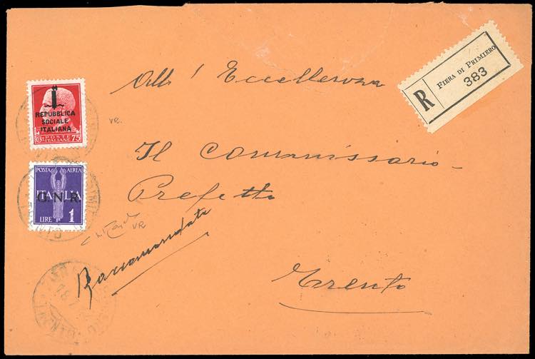 1944 - 75 cent. soprastampato ... 