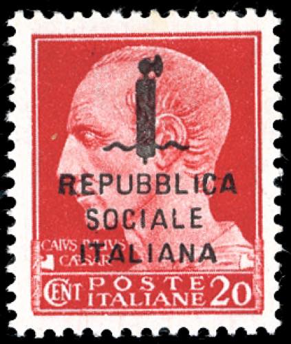 1944 - 20 cent. carminio ... 