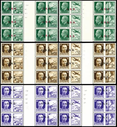 1943 - Eccezionale insieme di ... 