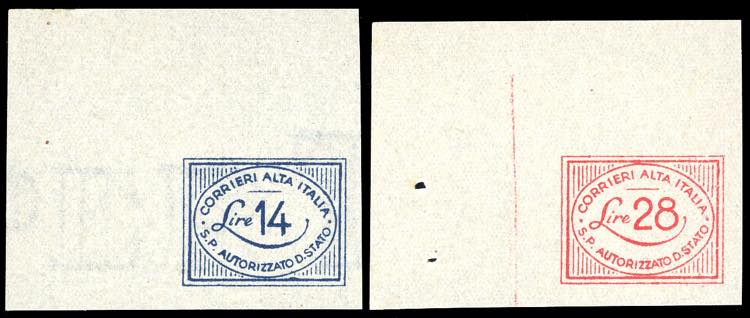 CORALIT 1945 - I emissione, serie ... 