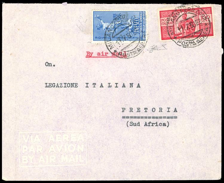 1950 - 100 lire Democratica e 55 ... 