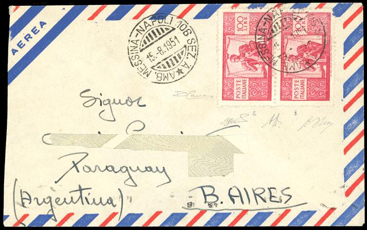 1951 - 100 lire Democratica, FALSO ... 