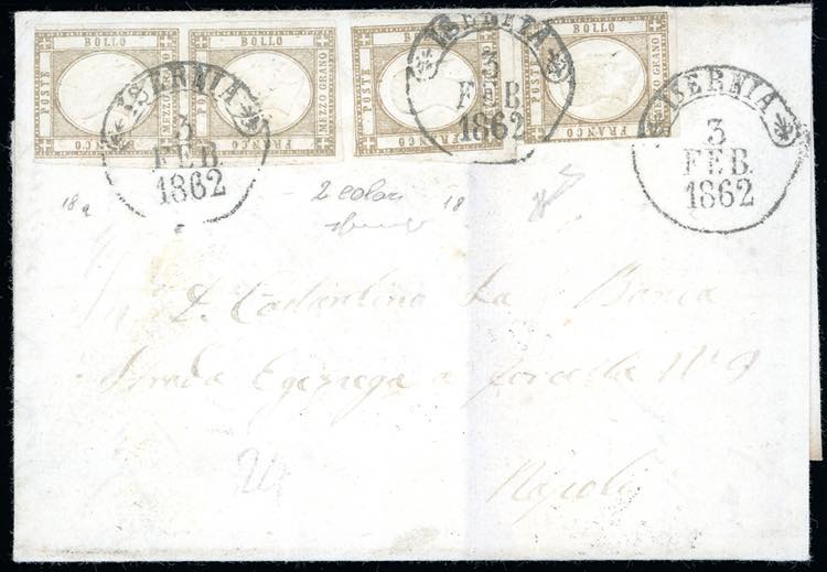 1862 - 1/2 grano bistro bruno e ... 