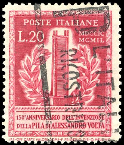 1949 - 20 lire Volta, dent. 14 1/4 ... 