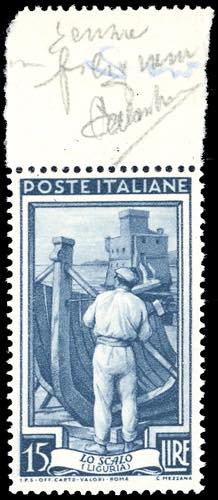 1950 - 15 lire Lavoro, senza ... 