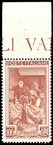 1950 - 100 lire Lavoro, dent. 14 ... 