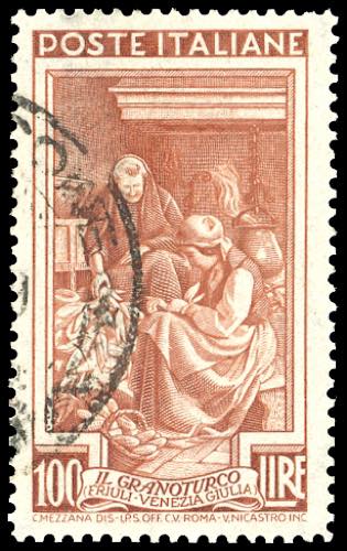 1951 - 100 lire Lavoro, dent. 14 x ... 