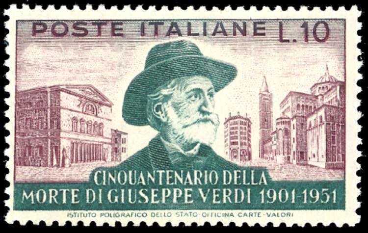 1951 - 10 lire Verdi, dent. 14 x ... 