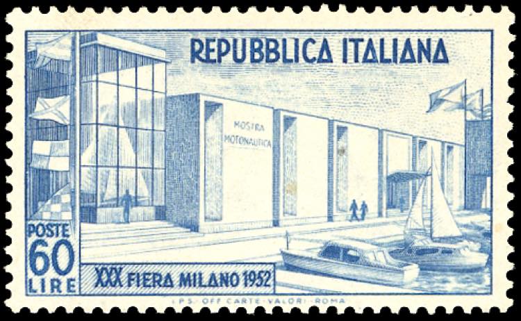 1952 - 60 lire Fiera di Milano, ... 