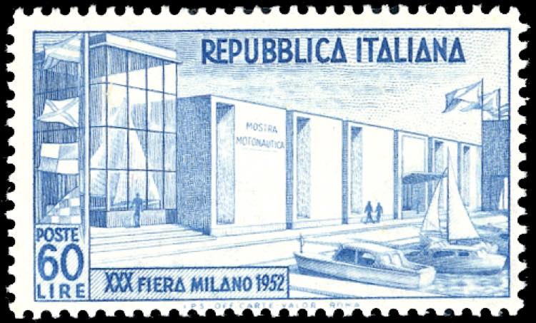 1952 - 60 lire Fiera di Milano, ... 