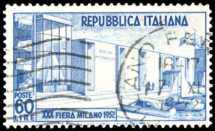 1952 - 60 lire Fiera di Milano, ... 