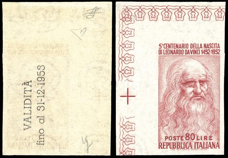 1952 - 80 lire Leonardo, non ... 