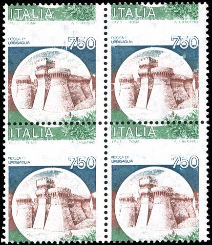 1990 - 750 lire Castelli (1524A), ... 