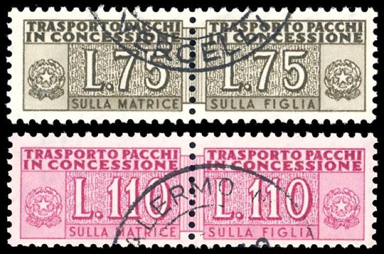 1955 - 75 lire e 110 lire, ... 