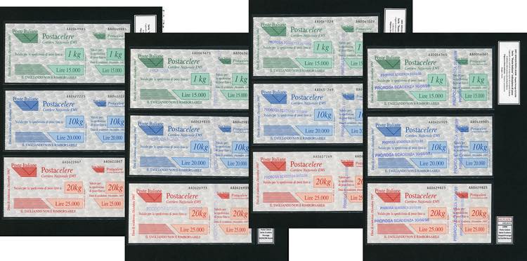 1997/98 - I quattro tipi noti, con ... 