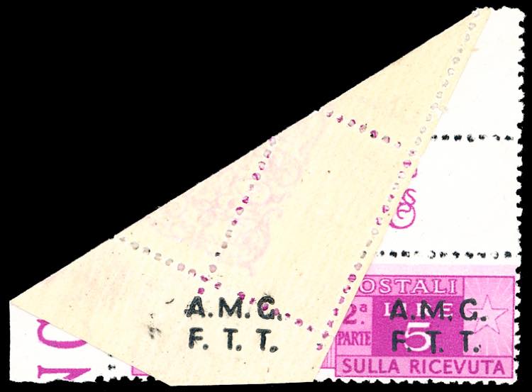 PACCHI POSTALI 1947 - 5 lire, ... 