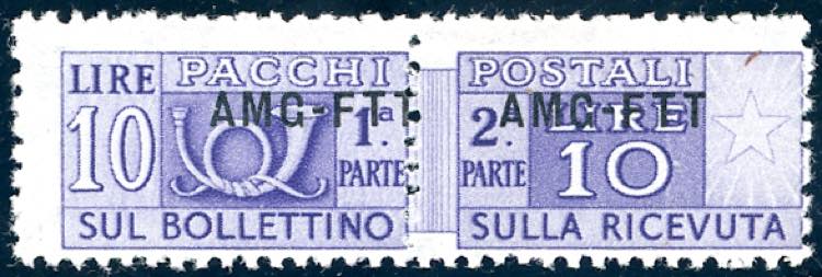 PACCHI POSTALI 1949 - 10 lire, ... 