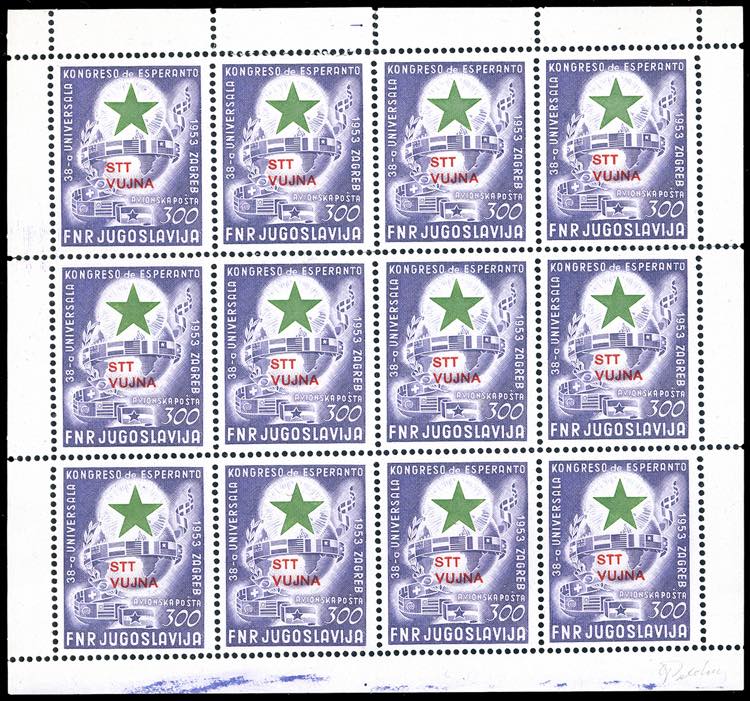 MINIFOGLI 1953 - 300 d. Esperanto, ... 