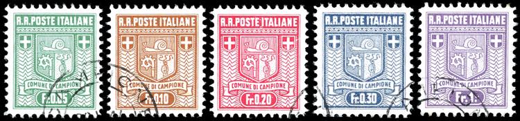 CAMPIONE DITALIA 1944 - Stemma, I ... 