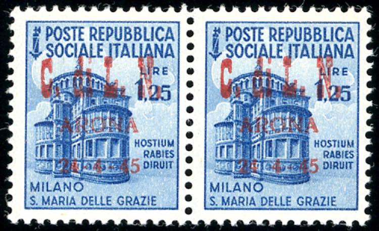 ARONA 1945 - 1,25 lire ... 