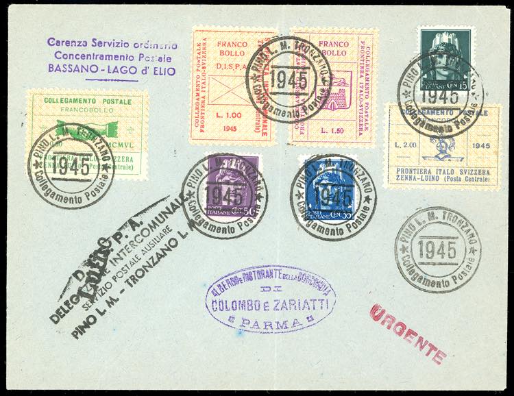 D.I.S.P.A. 1945 - Prima emissione ... 