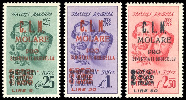 MOLARE 1945 - Fratelli Bandiera, ... 