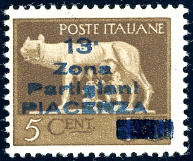 PIACENZA 1945 - 5 cent. Imperiale, ... 