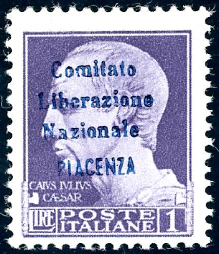 PIACENZA 1945 - 1 lira Imperiale, ... 