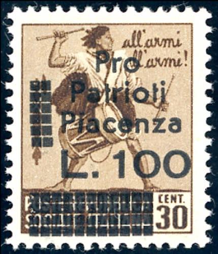PIACENZA 1945 - 30 cent. Monumenti ... 