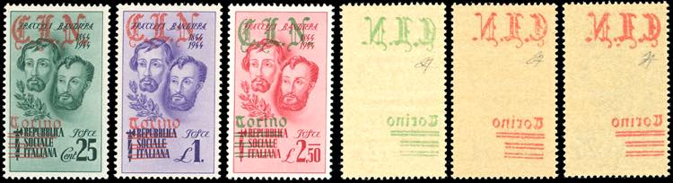 TORINO 1945 - Fratelli Bandiera, ... 