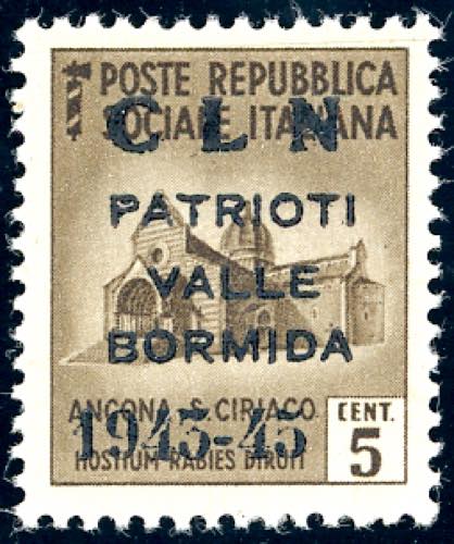 VALLE BORMIDA 1945 - 5 cent. ... 