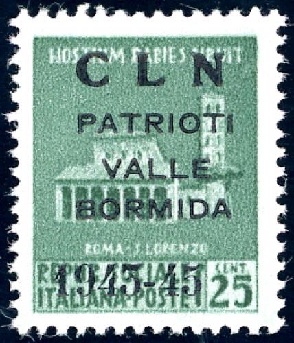 VALLE BORMIDA 1945 - 25 cent. ... 