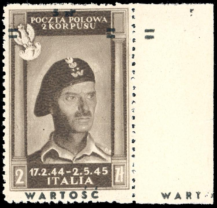 POSTA AEREA 1946 - 5 zl. su 2 zl. ... 